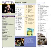 witf schedule of events.
